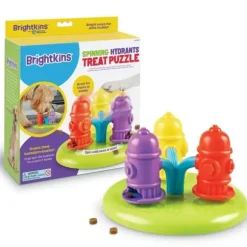 Brightkins Spinning Hydrants Treat Puzzle