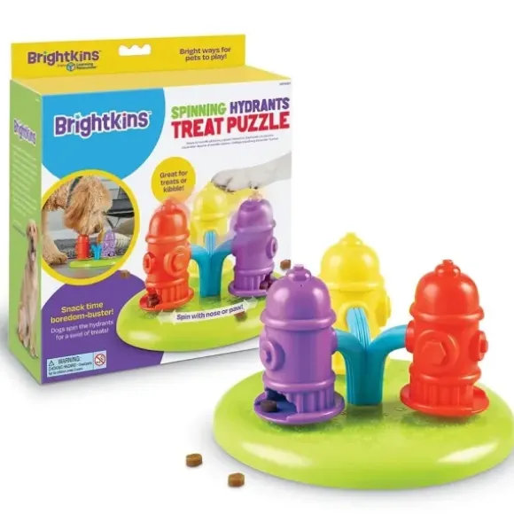 Brightkins Spinning Hydrants Treat Puzzle