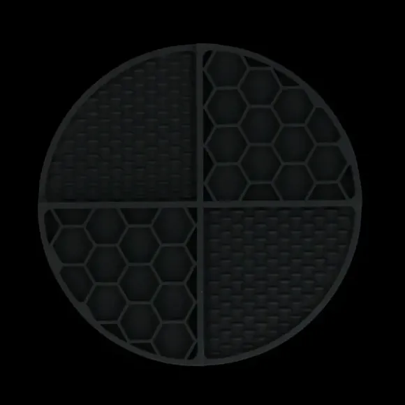 Eat Slow Live Longer Lick Mat Dimensions Circle