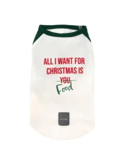 Fuzzyard Fuzzyard Xmas T-Shirt All I Want For Christmas Is Food