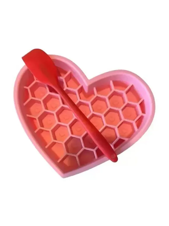 Modern Pet Company Heart Slow Feeder Enrichment Bowl