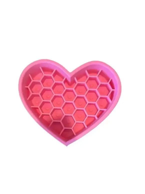 Modern Pet Company Heart Slow Feeder Enrichment Bowl