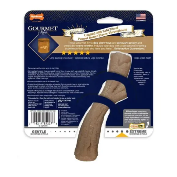 Nylabone Nylabone Gourmet Style Strong Stick Puppy Chew Toy