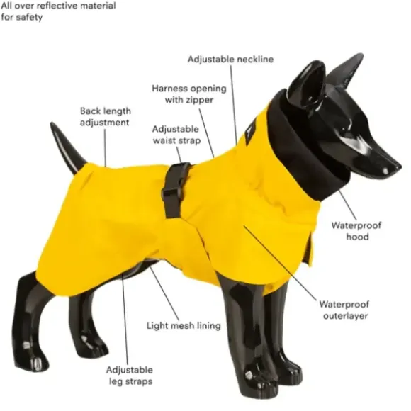 Paikka Paikka Visibility Raincoat Dark