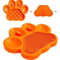 Paw 2 In 1 Slow Feeder