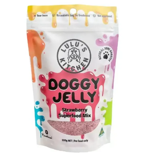 Rover Pet Products Lulu'S Kitchen Lulu'S Kitchen Superfood Jelly Strawberry