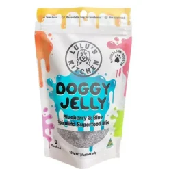 Rover Pet Products Lulu'S Kitchen Lulu'S Kitchen Superfood Jelly Blueberry & Blue Spirulina
