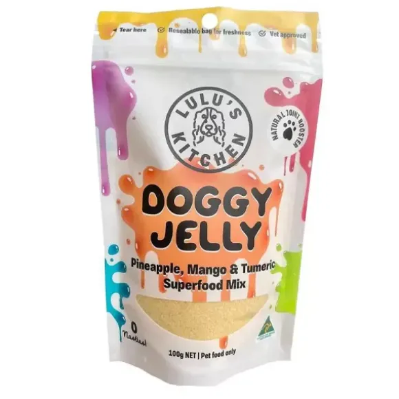 Rover Pet Products Lulu'S Kitchen Lulu'S Kitchen Superfood Jelly Pineapple, Mango & Tumeric