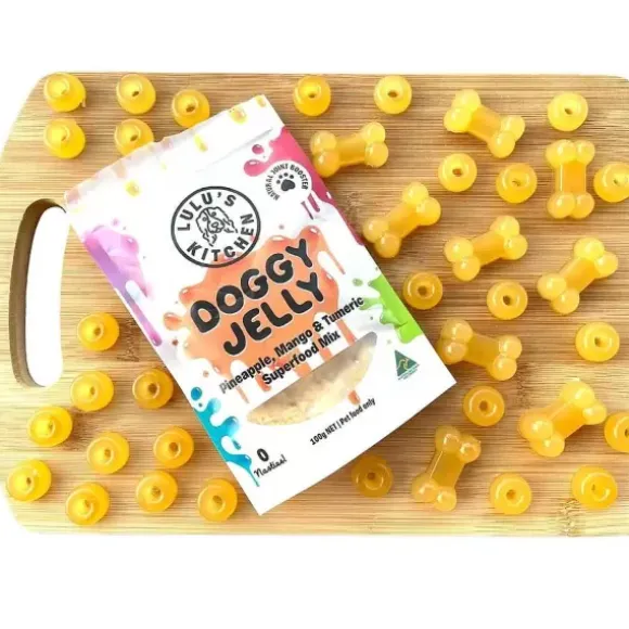 Rover Pet Products Lulu'S Kitchen Lulu'S Kitchen Superfood Jelly Pineapple, Mango & Tumeric