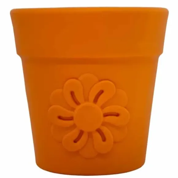 Sodapup Sodapup Flower Pot Large Rubber Enrichment Toy