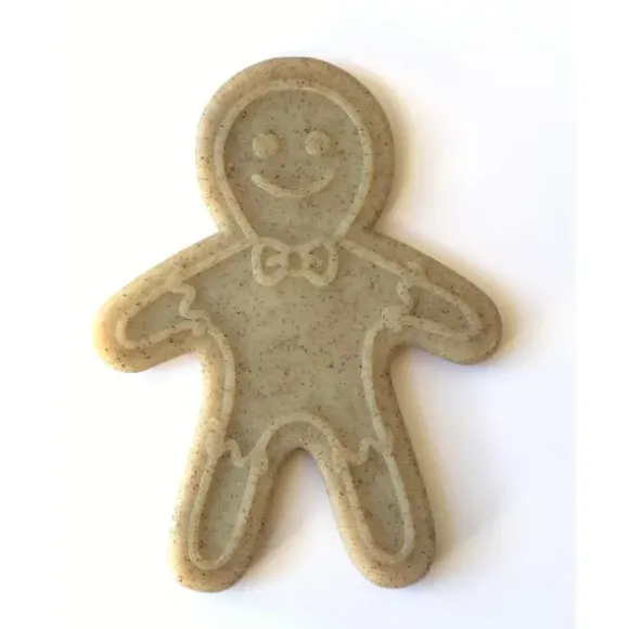 Sodapup Sodapup Gingerbread Man Durable Nylon Chew Toy