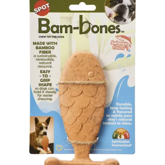 Spot Bam-Bones Kauwbot Vis - Zalm