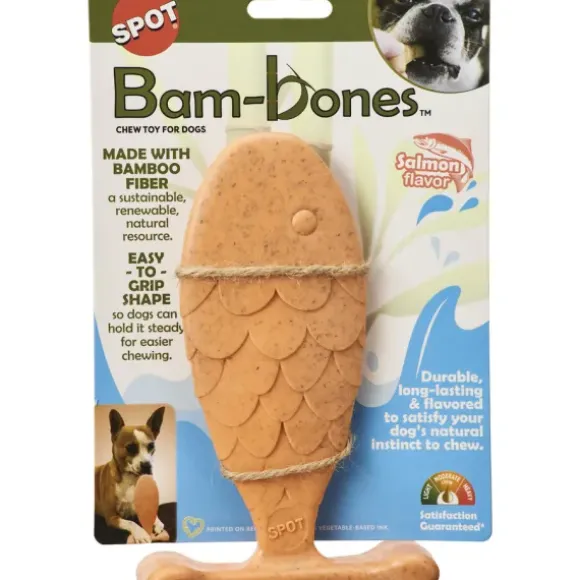 Spot Bam-Bones Kauwbot Vis - Zalm