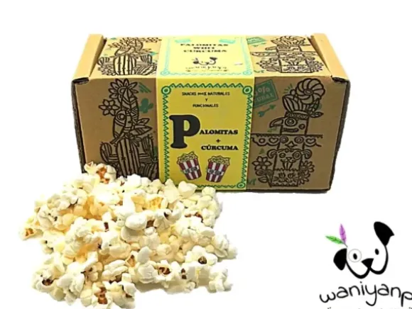 Waniyanpi Waniyanpi Popcorn Met Kurkuma Voor Honden